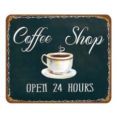 Ceduľa Coffe Shop
