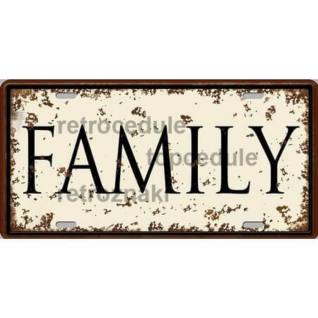 Ceduľa Family