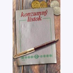 Cedule Konzumný lístok