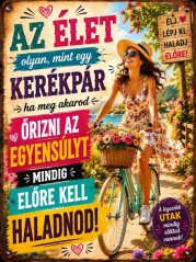 Jelölje Az Élet olyan, mint egy Kerékpár