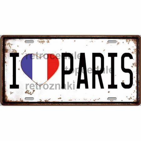 Znak I Love Paris