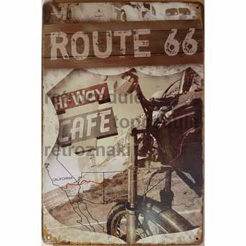 Ceduľa Route 66