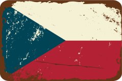 Cedule vlajka Česko