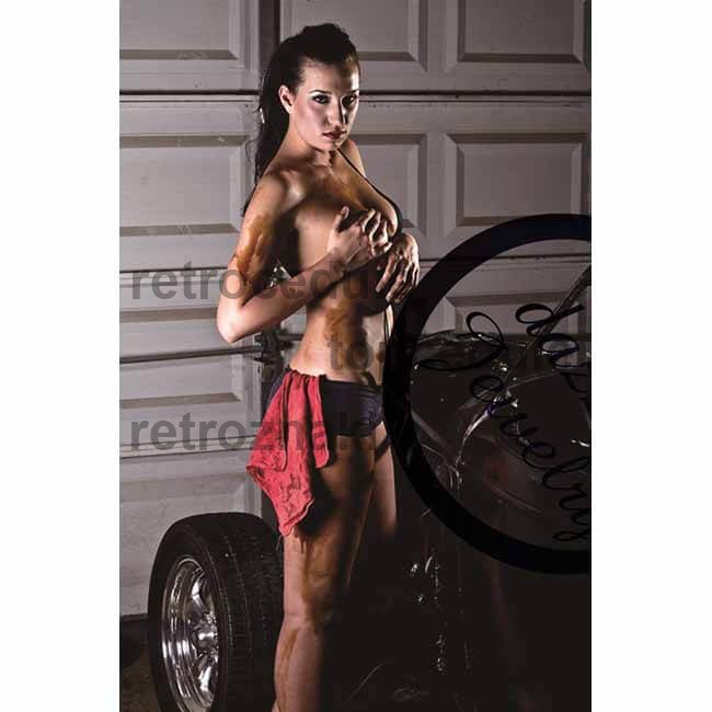 Znak Avto delavnica seksi ženska