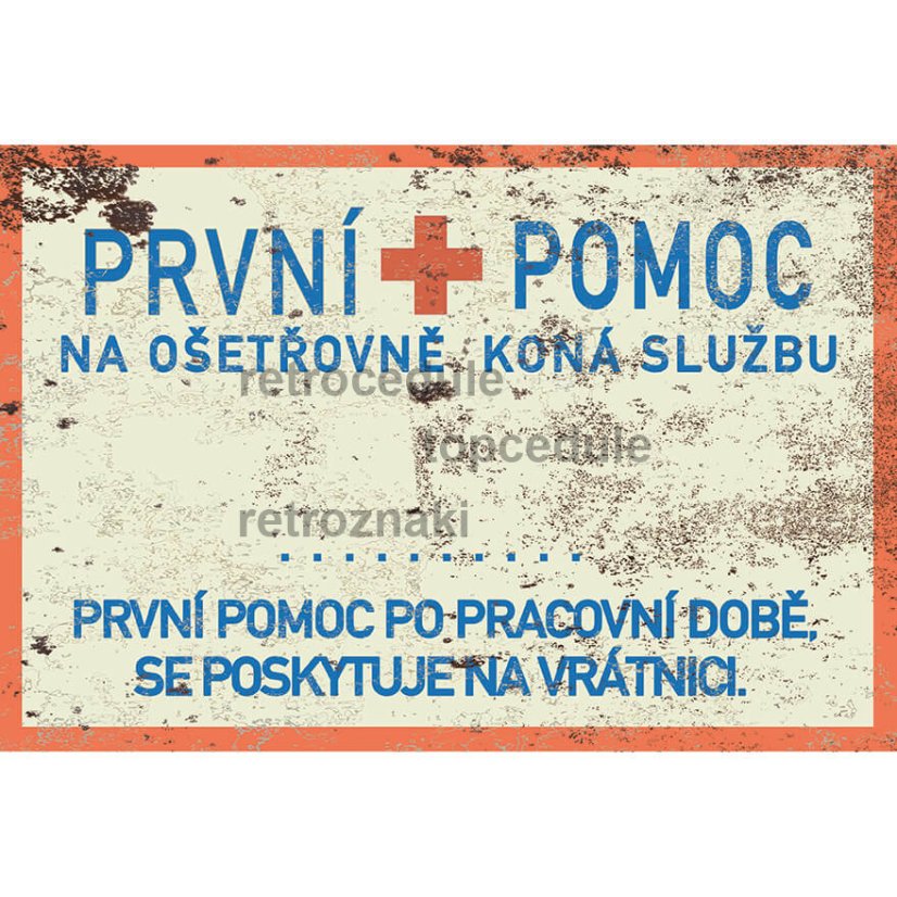 Cedule První Pomoc