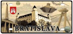 Ceduľa Mesto Bratislava