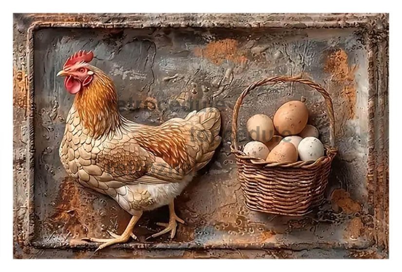 Figyelmeztető tábla Chicken eggs