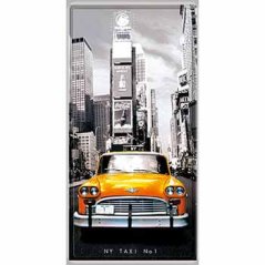 Ceduľa taxi USA Ceduľa taxi USA