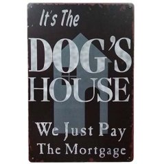 Ceduľa It is The Dogs House