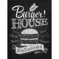 Znak Burger House Znak Burger House