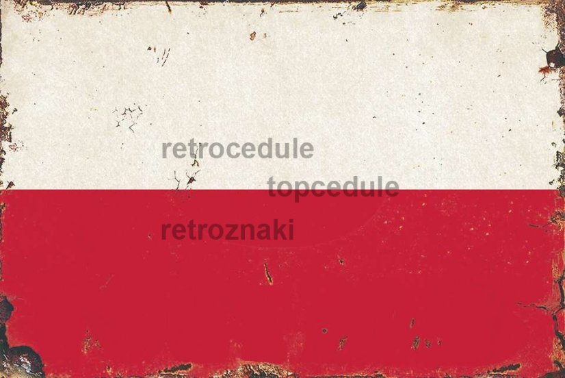 Lengyel zászló jele