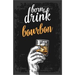 233 cedula born to drink bourbon