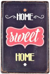Znak blaszany Home Sweet Home