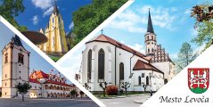 Ceduľa Mesto Levoča mix