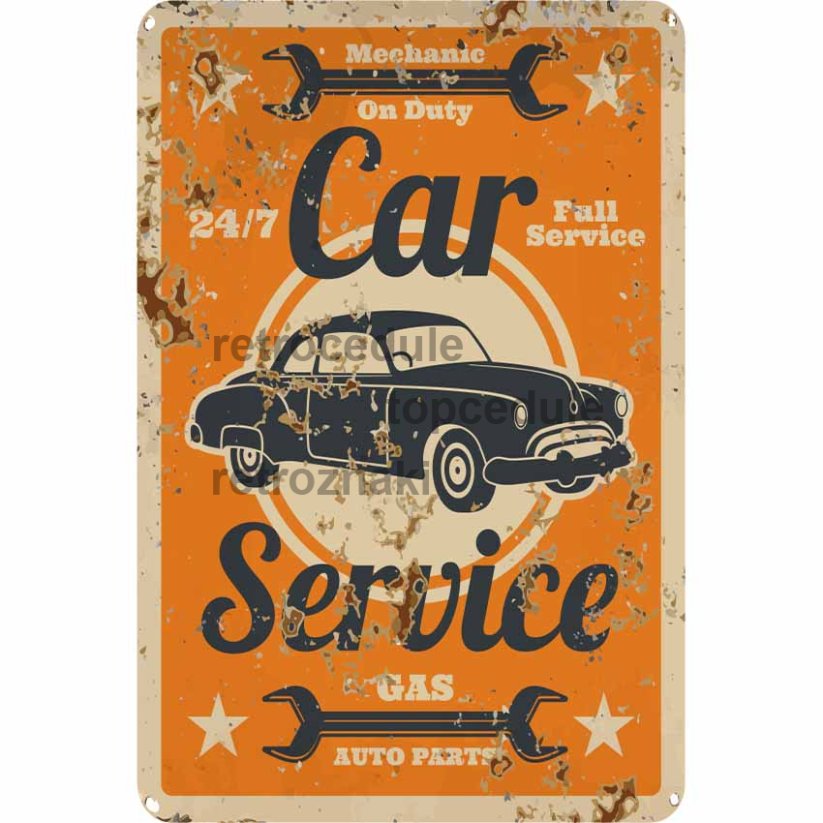 Ceduľa Car Service