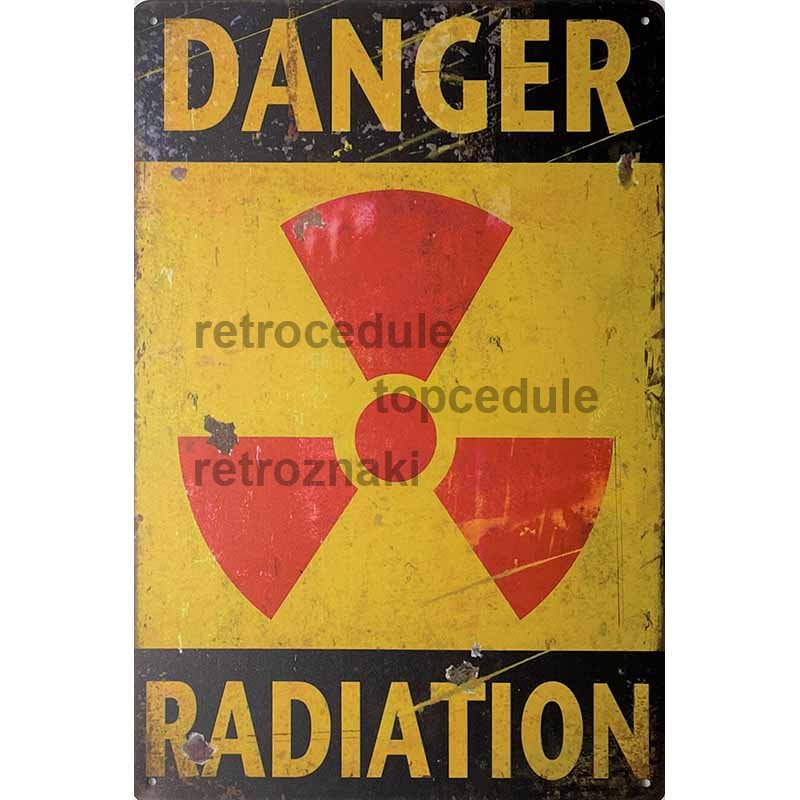 Znak za nevarnost sevanja Znak za nevarnost sevanja