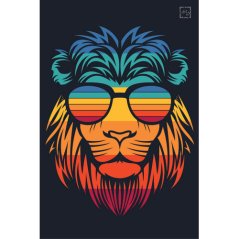 Ceduľa Coloured Lion