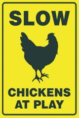 Znak Slow - Chickens At Play