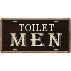 Ceduľa Men Toilet Ceduľa Men Toilet