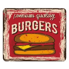 Ceduľa Burgers Ceduľa Burgers