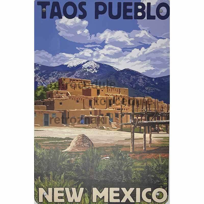 Cedule Taos Puebo New Mexico