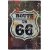 Ceduľa Route US 66