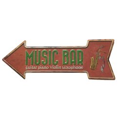 Puščični znak Music Bar Puščični znak Music Bar