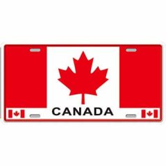 Ceduľa značka Canada 2 Ceduľa značka Canada 2