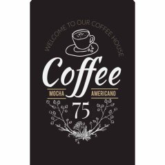 Znak kawy Mocha Americano Znak kawy Mocha Americano