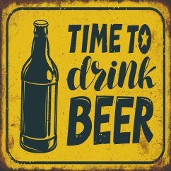 Znak Time To Drink Beer