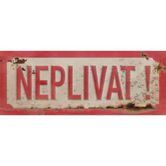 Cedule Neplivat!