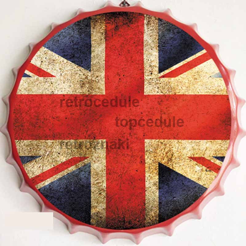 Czapka z flagą Wielkiej Brytanii