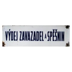 Ceduľa Výdej zavazadel a spěšnin