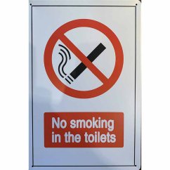 184 cedula no smoking in the toilets