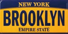 Ceduľa New York - Brooklyn