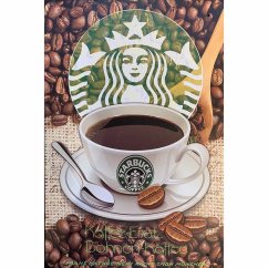 Tabliczka blaszana Starbuks