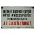Cedule Nošení alkoholických nápojů a vícestupňového piva do objektu je zakázáno !