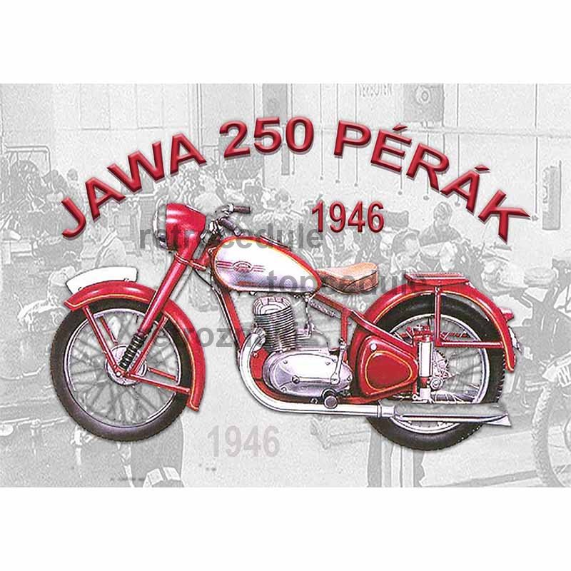 Cedule JAWA 250 Pérák