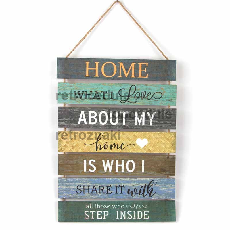 Drewniany znak domu Drewniany znak domu