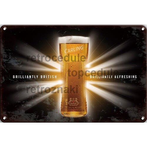 Znak Carling Britisch Beer