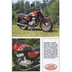 Ceduľa Jawa Typ 638 350cc