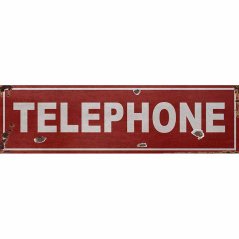 Ceduľa Telephone