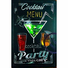 227 cedula coctail menu party