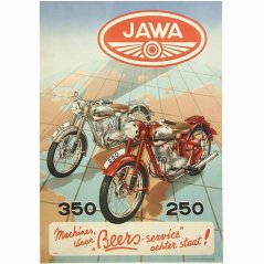 Ceduľa JAWA 350 a 250 Ceduľa JAWA 350 a 250