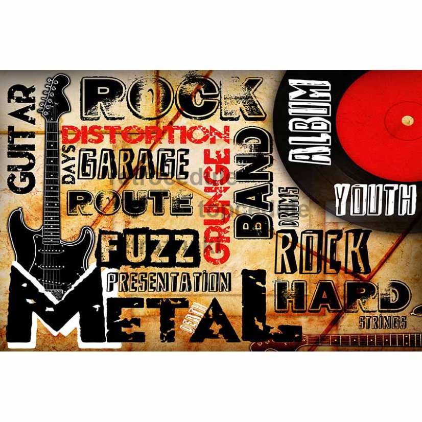 Cedule Metal Rock Hard