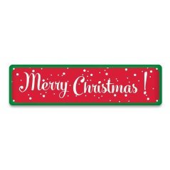 Ceduľa Merry Chirstmas