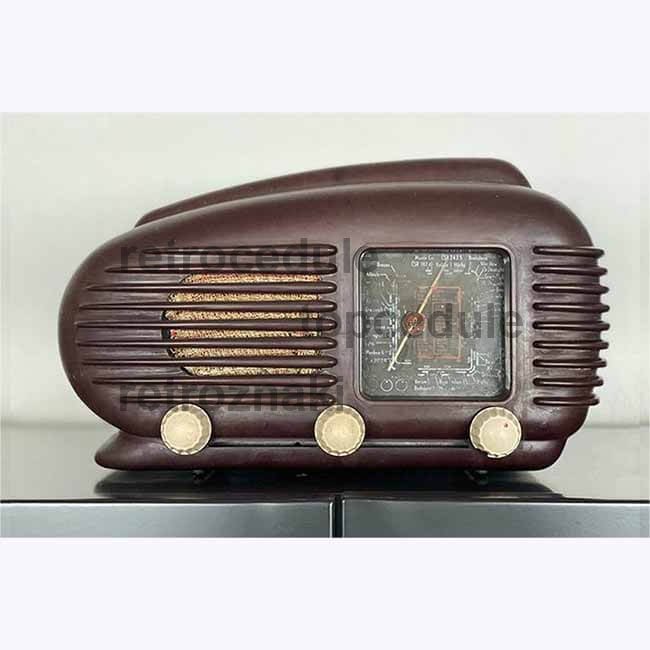 Ceduľa Radio retro