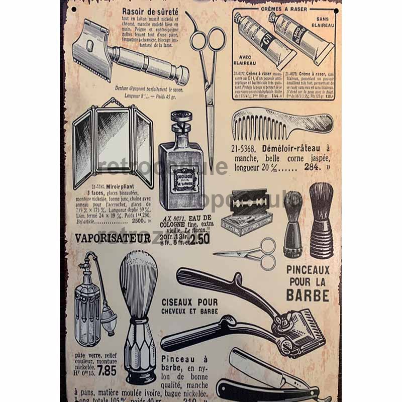 Ceduľa Barber Shop 6 Ceduľa Barber Shop 6