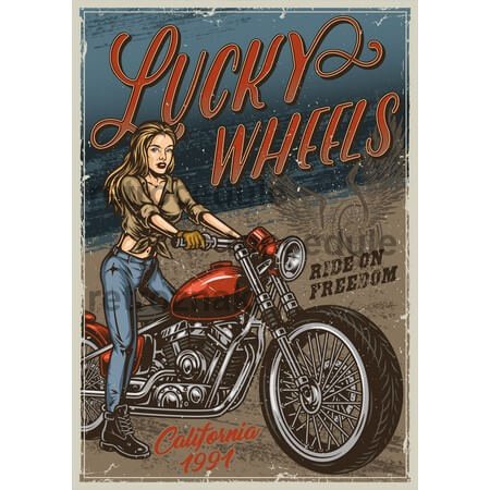 Cedule Motorcycles - California 1991