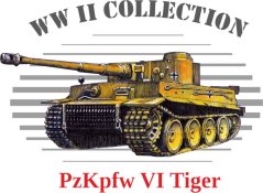Szyld czołgu PzKpfw VI Tiger - Retro tabliczki blaszane Szyld czołgu PzKpfw VI Tiger - Retro tabliczki blaszane